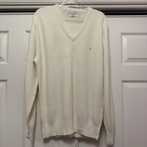SOLD
 Dior V-Neck Sweater in Cream